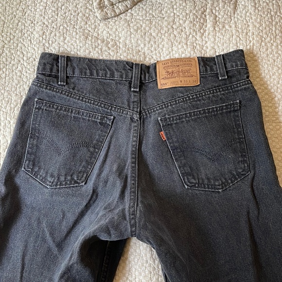 Men's Orange Tab Levi's 555 33x34 - Picture 2 of 4
